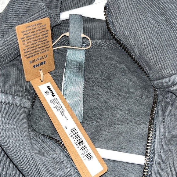 NEW SKIMS Zircon Boyfriend Fleece Sweater - Picture 8 of 10